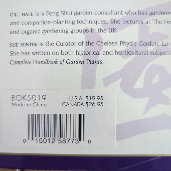 The Feng Shui Garden Book - Hardcover Book - Picture 4 of 6